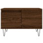 vidaXL Mesa de centro madera contrachapada roble marrón 55x55x36,5 cm vidaXL Mesa de centro madera contrachapada roble marrón 55x55x36,5 cm
