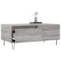 vidaXL Mesa de centro madera contrachapada gris Sonoma 90x50x36,5 cm vidaXL Mesa de centro madera contrachapada gris Sonoma 90x50x36,5 cm