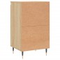 vidaXL Aparador madera de ingeniería roble Sonoma 40x35x70 cm vidaXL Aparador madera de ingeniería roble Sonoma 40x35x70 cm