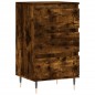 vidaXL Aparador madera de ingeniería roble ahumado 40x35x70 cm vidaXL Aparador madera de ingeniería roble ahumado 40x35x70 cm