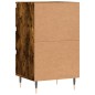 vidaXL Aparador madera de ingeniería roble ahumado 40x35x70 cm vidaXL Aparador madera de ingeniería roble ahumado 40x35x70 cm