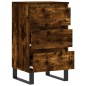 vidaXL Aparador madera de ingeniería roble ahumado 40x35x70 cm vidaXL Aparador madera de ingeniería roble ahumado 40x35x70 cm