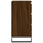 vidaXL Aparador madera de ingeniería marrón roble 40x35x70 cm vidaXL Aparador madera de ingeniería marrón roble 40x35x70 cm