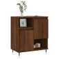 vidaXL Aparador madera contrachapada marrón roble 60x35x70 cm vidaXL Aparador madera contrachapada marrón roble 60x35x70 cm