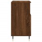 vidaXL Aparador madera contrachapada marrón roble 60x35x70 cm vidaXL Aparador madera contrachapada marrón roble 60x35x70 cm