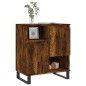 vidaXL Aparador madera contrachapada color roble ahumado 60x35x70 cm vidaXL Aparador madera contrachapada color roble ahumado 60x35x70 cm