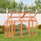 vidaXL Corral de madera maciza pino marrón 141x94x104 cm vidaXL Corral de madera maciza pino marrón 141x94x104 cm