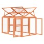 vidaXL Corral de madera maciza pino marrón 141x94x104 cm vidaXL Corral de madera maciza pino marrón 141x94x104 cm