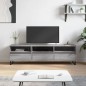 vidaXL Mueble para TV madera contrachapada gris Sonoma 150x30x44,5 cm vidaXL Mueble para TV madera contrachapada gris Sonoma 150x30x44,5 cm