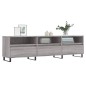 vidaXL Mueble para TV madera contrachapada gris Sonoma 150x30x44,5 cm vidaXL Mueble para TV madera contrachapada gris Sonoma 150x30x44,5 cm