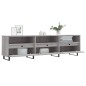 vidaXL Mueble para TV madera contrachapada gris Sonoma 150x30x44,5 cm vidaXL Mueble para TV madera contrachapada gris Sonoma 150x30x44,5 cm