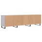 vidaXL Mueble para TV madera contrachapada gris Sonoma 150x30x44,5 cm vidaXL Mueble para TV madera contrachapada gris Sonoma 150x30x44,5 cm