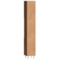 vidaXL Armario de baño madera contrachapada roble marrón 30x30x190 cm vidaXL Armario de baño madera contrachapada roble marrón 30x30x190 cm