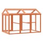 vidaXL Corral de madera maciza pino marrón 141x94x104 cm vidaXL Corral de madera maciza pino marrón 141x94x104 cm