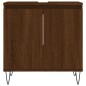 vidaXL Armario de baño madera de ingeniería marrón roble 58x33x60 cm vidaXL Armario de baño madera de ingeniería marrón roble 58x33x60 cm