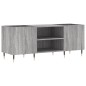 vidaXL Mueble para discos madera contrachapada gris sonoma 121x38x48cm vidaXL Mueble para discos madera contrachapada gris sonoma 121x38x48cm