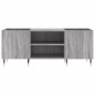 vidaXL Mueble para discos madera contrachapada gris sonoma 121x38x48cm vidaXL Mueble para discos madera contrachapada gris sonoma 121x38x48cm