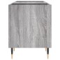 vidaXL Mueble para discos madera contrachapada gris sonoma 121x38x48cm vidaXL Mueble para discos madera contrachapada gris sonoma 121x38x48cm