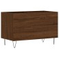 vidaXL Mueble discos madera contrachapada roble marrón 74,5x38x48 cm vidaXL Mueble discos madera contrachapada roble marrón 74,5x38x48 cm