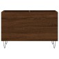 vidaXL Mueble discos madera contrachapada roble marrón 74,5x38x48 cm vidaXL Mueble discos madera contrachapada roble marrón 74,5x38x48 cm