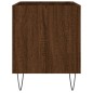 vidaXL Mueble discos madera contrachapada roble marrón 74,5x38x48 cm vidaXL Mueble discos madera contrachapada roble marrón 74,5x38x48 cm