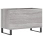 vidaXL Mueble discos madera contrachapada gris sonoma 74,5x38x48 cm vidaXL Mueble discos madera contrachapada gris sonoma 74,5x38x48 cm