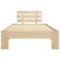 vidaXL Estructura de cama de madera maciza de pino 100x200 cm vidaXL Estructura de cama de madera maciza de pino 100x200 cm