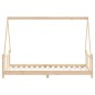 vidaXL Estructura de cama infantil madera maciza de pino 90x190 cm vidaXL Estructura de cama infantil madera maciza de pino 90x190 cm