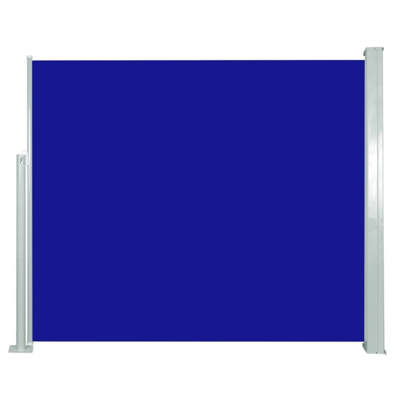 vidaXL Toldo lateral retráctil 120x300 cm azul vidaXL Toldo lateral retráctil 120x300 cm azul