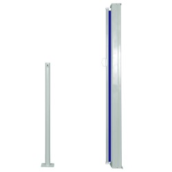 vidaXL Toldo lateral retráctil 120x300 cm azul