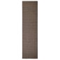 vidaXL Alfombra de sisal natural marrón 66x250 cm