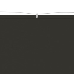 vidaXL Toldo vertical gris antracita 100x600 cm tela oxford