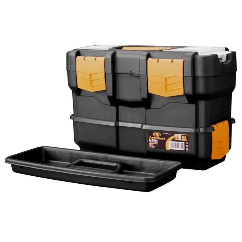 vidaXL Caja de herramientas de polipropileno 350x170x230 mm vidaXL Caja de herramientas de polipropileno 350x170x230 mm