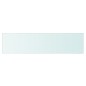 vidaXL Panel de estante vidrio claro 80x20 cm vidaXL Panel de estante vidrio claro 80x20 cm