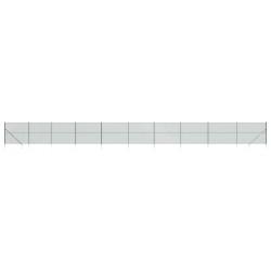 vidaXL Cerca de alambre con pinchos de anclaje verde 2,2x25 m