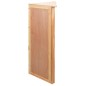 vidaXL Estantería de esquina madera maciza de roble 59x36x100 cm vidaXL Estantería de esquina madera maciza de roble 59x36x100 cm