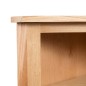 vidaXL Estantería de esquina madera maciza de roble 59x36x100 cm vidaXL Estantería de esquina madera maciza de roble 59x36x100 cm
