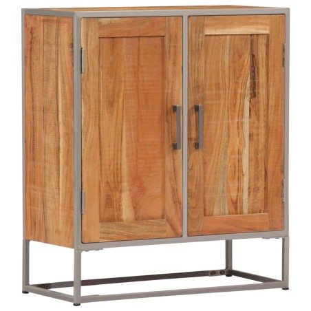vidaXL Aparador de madera maciza de acacia 65x30x75 cm   