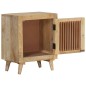 vidaXL Mesita de noche de madera maciza de mango 40x30x50 cm vidaXL Mesita de noche de madera maciza de mango 40x30x50 cm