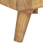 vidaXL Mesita de noche de madera maciza de mango 40x30x50 cm vidaXL Mesita de noche de madera maciza de mango 40x30x50 cm