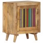 vidaXL Mesita de noche de madera maciza de mango 40x30x50 cm vidaXL Mesita de noche de madera maciza de mango 40x30x50 cm