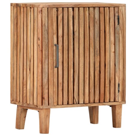 vidaXL Aparador de madera maciza de acacia 60x35x73 cm