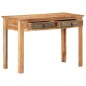 vidaXL Escritorio de madera maciza reciclada 110x50x75 cm vidaXL Escritorio de madera maciza reciclada 110x50x75 cm