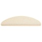 vidaXL Alfombrilla autoadhesiva escalera sisal 15 uds crema 65x21x4 cm vidaXL Alfombrilla autoadhesiva escalera sisal 15 uds crema 65x21x4 cm