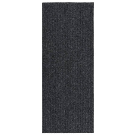 vidaXL Alfombra de pasillo atrapa suciedad 100x250 cm gris antracita