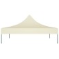 vidaXL Techo de carpa para celebraciones crema 2x2 m 270 g/m² vidaXL Techo de carpa para celebraciones crema 2x2 m 270 g/m²