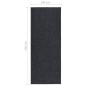 vidaXL Alfombra de pasillo atrapa suciedad 100x250 cm gris antracita vidaXL Alfombra de pasillo atrapa suciedad 100x250 cm gris antracita