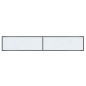 vidaXL Mesa consola vidrio templado blanco 200x35x75,5 cm vidaXL Mesa consola vidrio templado blanco 200x35x75,5 cm