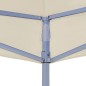 vidaXL Techo de carpa para celebraciones crema 2x2 m 270 g/m² vidaXL Techo de carpa para celebraciones crema 2x2 m 270 g/m²