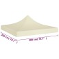 vidaXL Techo de carpa para celebraciones crema 2x2 m 270 g/m² vidaXL Techo de carpa para celebraciones crema 2x2 m 270 g/m²